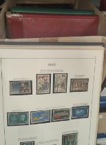 ISRAEL: a collection of stamps and postal covers in albums
