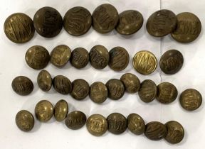 A collection of Victorian/ Edwardian Great Western Railway and other buttons