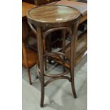 A 1920's Bentwood bar stool