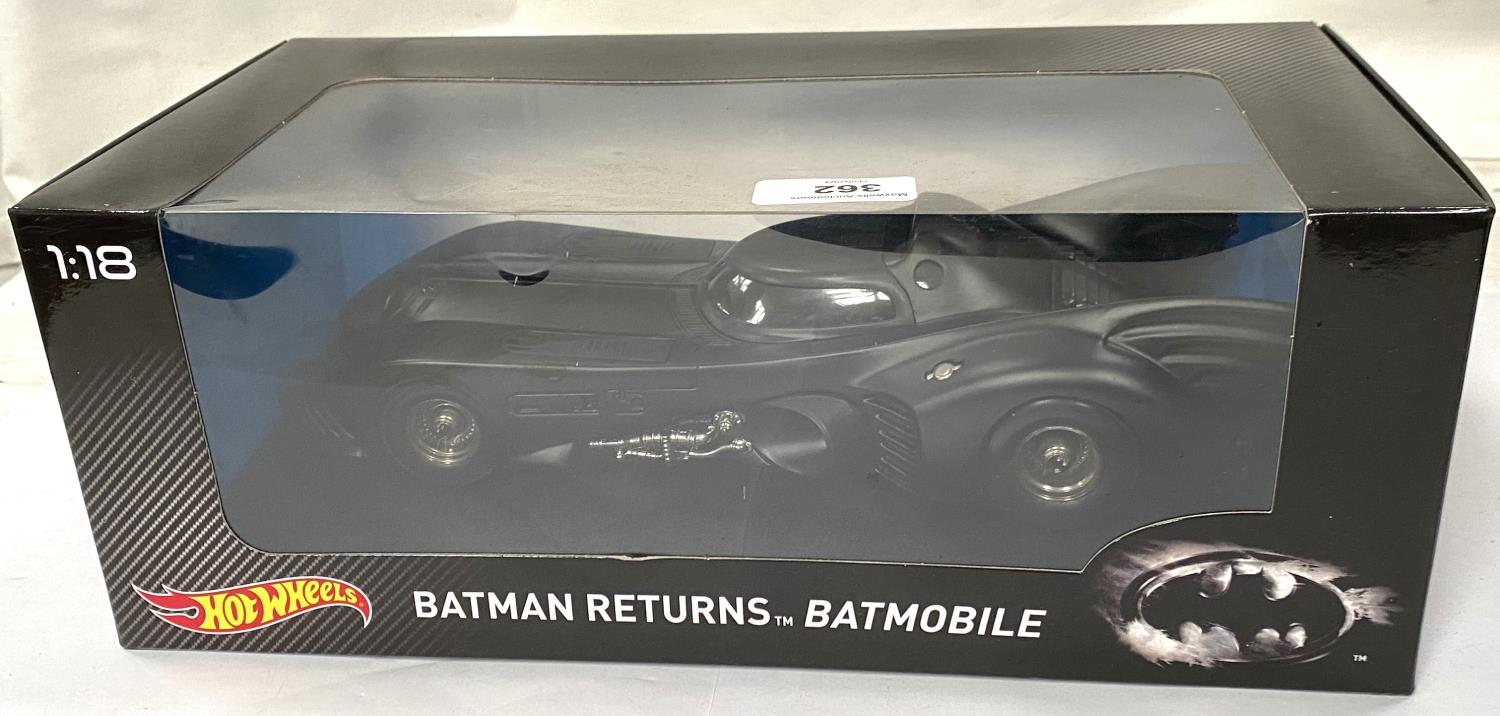 Hot Wheels Batman Returns Batmobile 1/18th scale in original box