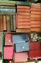 A collection of vintage hardback books