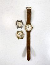 A vintage Favre-Leuba Sea King wrist watch and another