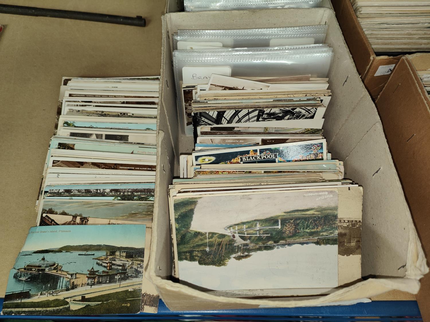 A collection of early 20th century postcards onwards, views of Oxford, seaside towns etc (hundreds)