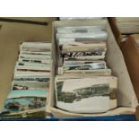 A collection of early 20th century postcards onwards, views of Oxford, seaside towns etc (hundreds)