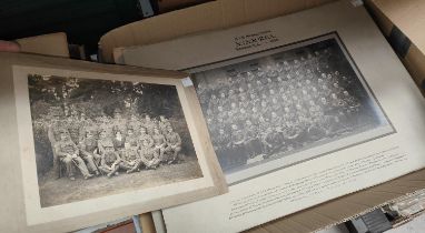 R. G. A. Newcastle 1915, a contemporary photograph of A & B subsections, 33 x 46cm overall,