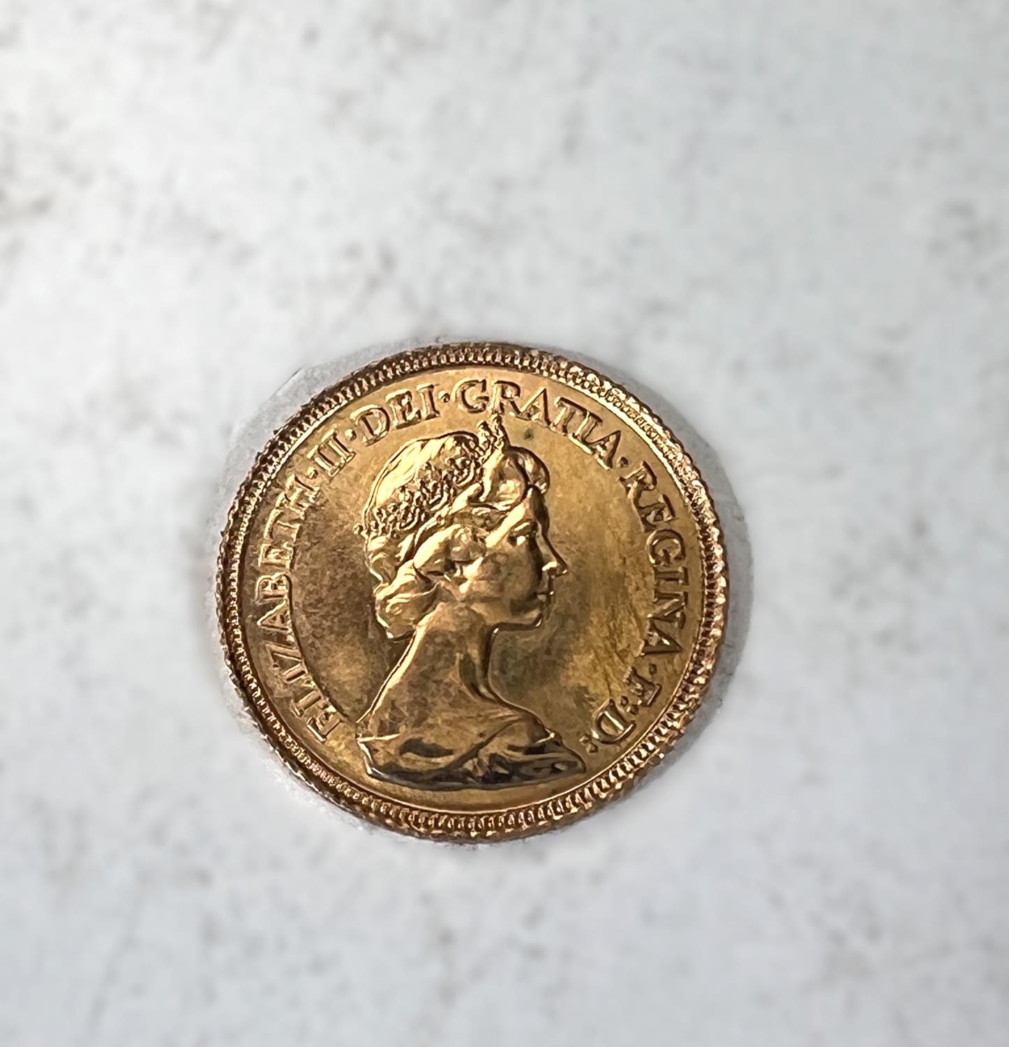 A QEII 1982 half sovereign