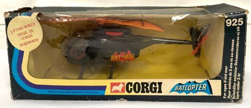 Corgi Batman 925 Batcopter in original box (box worn)