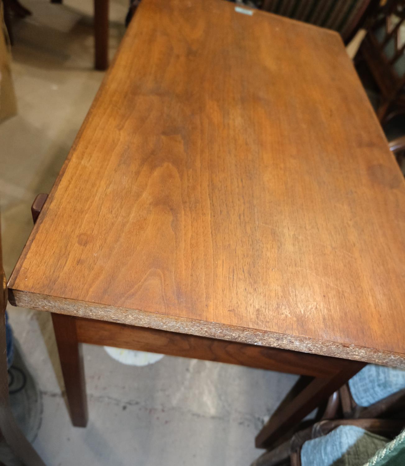 A 1920's rectangular teak occasional table in the manner of Jens Rison, Denmark. - Image 2 of 2