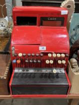 An old cash register