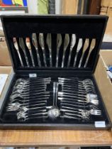 A canteen of Danish stainless steel cutlery