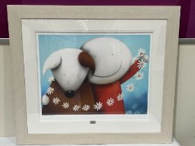 DOUG HYDE. BRITISH CONTEMPORARY. Daisy Chain. Signed in pencil, inscribed and numbered 415/595.