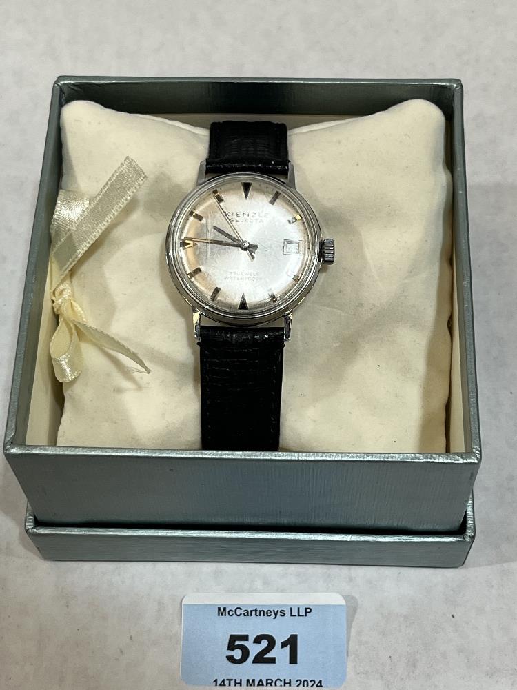 A 1960s Kienzle gentleman's wristwatch.