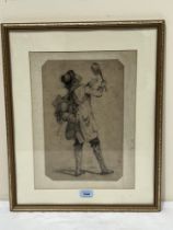 JOHN SELL COTMAN. BRITISH 1782-1842. The Travelling Tinker. Inscribed verso 'sketch made while J.S.