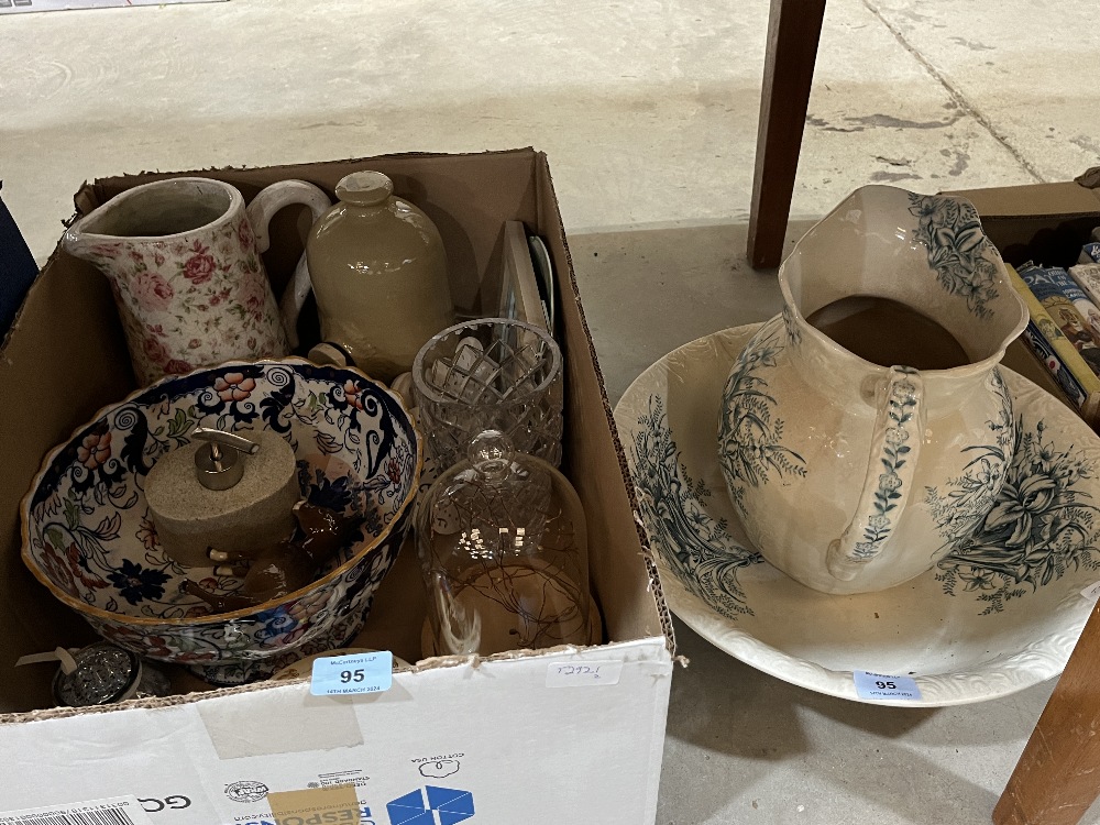 A quantity of ceramics.