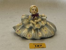 A Royal Doulton figure, Rosebud, HN1581. 3" high.