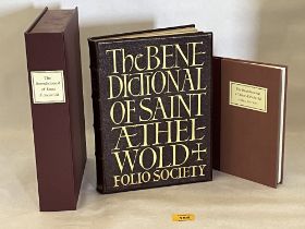 Folio Society. The Benedictional of Saint Athelwold, limited edition 2001 no 215/1000, colour