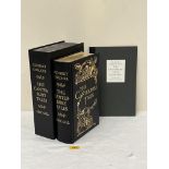 Folio Society: The Canterbury Tales by Geoffrey Chaucer, with wood engravings by Eric Gill.