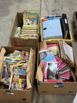 A quantity of OS maps, magazines, annuals, ephemera etc.