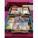 Two boxes of Commando comics, approx. 250.