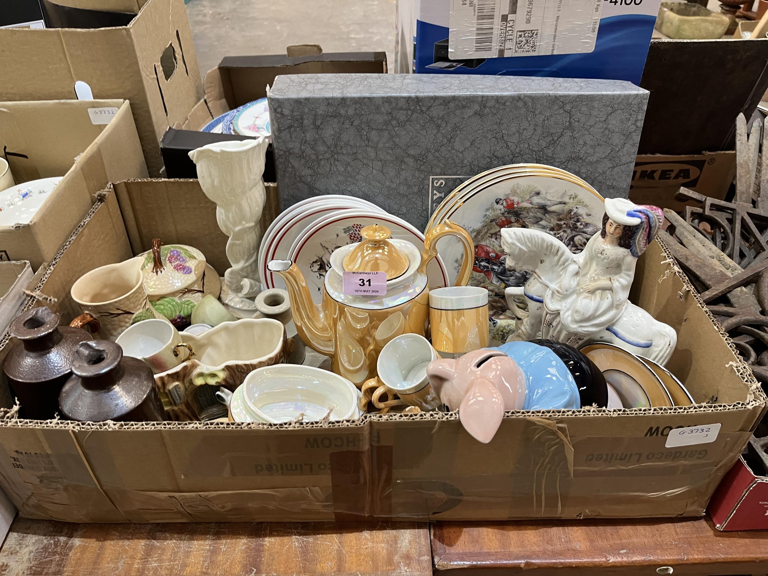 Three boxes of ceramics. - Image 2 of 2