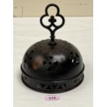 An Eastern four chime sanctuary bell 8¼" high.