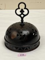 An Eastern four chime sanctuary bell 8¼" high.