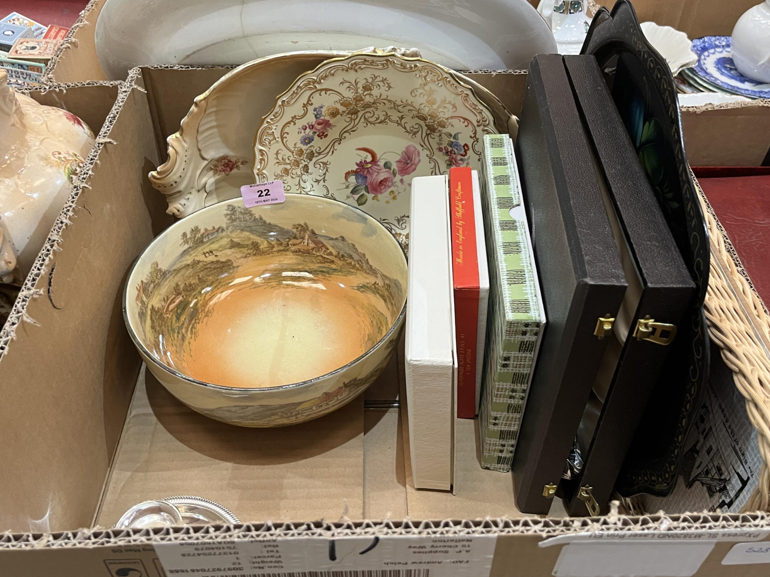 Two boxes of ceramics and sundries. - Image 2 of 2