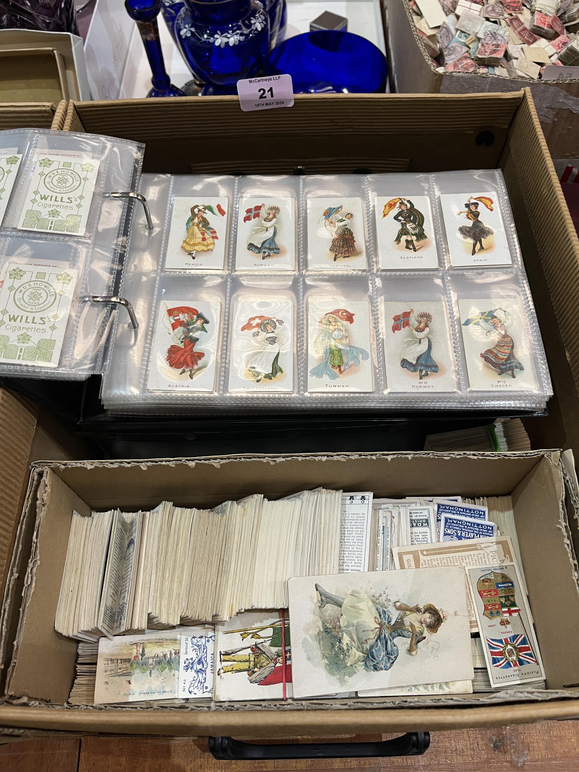 An extensive collection of cigarette cards in sets, part sets and loose. - Image 2 of 4