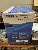 An Epson Expression XP4100 printer.