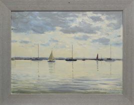 FREDERICK (FID) BERTRAND HARNACK RMSA (BRITISH 1897 - 1983), SAILING BOATS IN AN ESTUARY