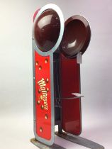 VINTAGE METAL MALTESERS COUNTER PRODUCT HOLDER,