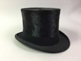 SILK TOP HAT AND OTHER HATS
