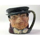 ROYAL DOULTON CHARACTER JUG, AND OTHER CERAMICS AND EPNS