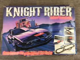 IDEAL TOYS, KNIGHT RIDER CUTOFF CHALLENGE, AND TWO MORE TABLETOP GAMES
