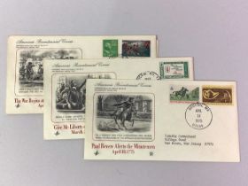 COLLECTION OF FIRST DAY COVERS,