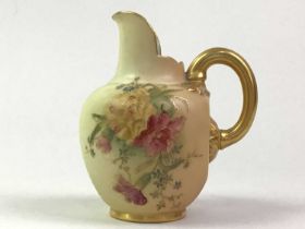 ROYAL WORCESTER CREAM JUG, AND OTHER CERAMICS