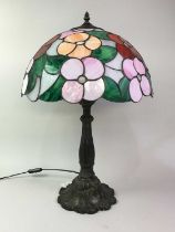 TIFFANY STYLE TABLE LAMP,