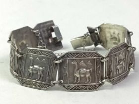GROUP OF SILVER JEWELLERY,