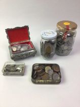 COLLECTION OF COINS, EARLY 20TH CENTURY AND LATER