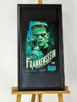 SCREAMING SKULL AND FRANKENSTEIN, TWO POSTER PRINTS