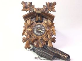 CUCKOO CLOCK, AND OTHER ITEMS