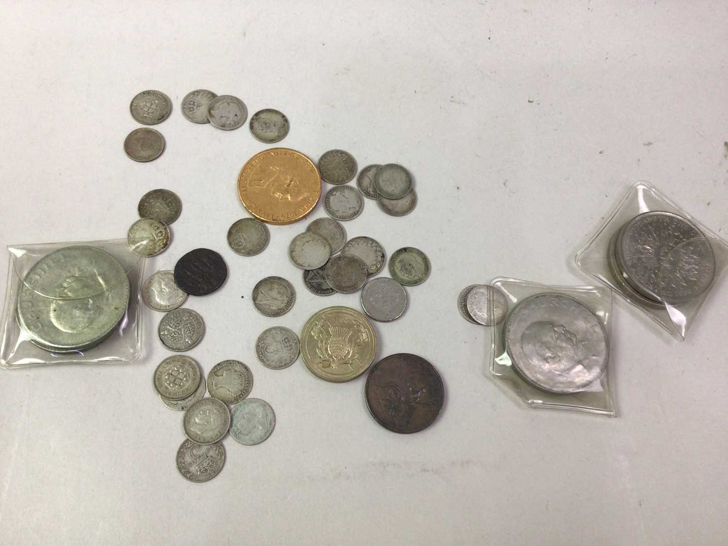 COLLECTION OF COINS, - Image 2 of 2