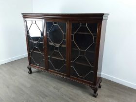 MAHOGANY BOOKCASE,