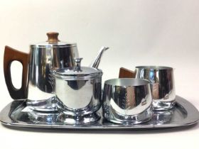 SONA PLATED PART TEA AND COFFEE SET,