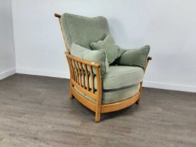 ERCOL RENAISSANCE ARMCHAIR,