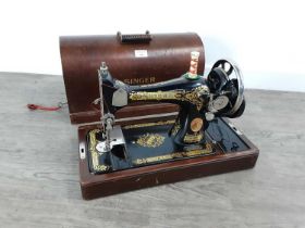 SINGER PORTABLE SEWING MACHINE.