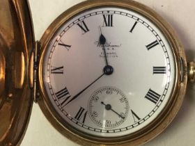 WALTHAM USA POCKET WATCH IN A PLATED DENNISON WATCH CASE, AND OTHER POCKET WATCHES