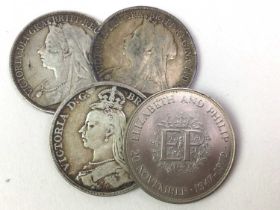GROUP OF COINS,
