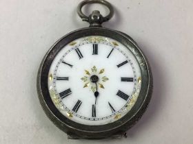 GROUP OF POCKET WATCHES,