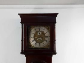 HAMPSON OF WARRINGTON, MAHOGANY EIGHT DAY LONGCASE CLOCK, THE MOVEMENT LATE 18TH / EARLY 19TH CENTUR